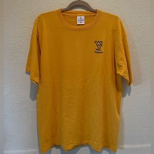 VTG UNIVERSITY OF WEST VIRGINIA single stitched *MADE IN USA men’s T-shirt |